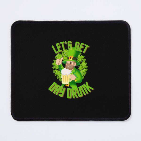 Item preview, Let's get day drunk beer st. patrick day shameock wreath  designed and sold by StairheadStore.