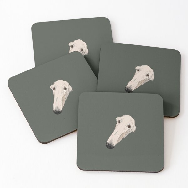 Item preview, Borzoi dog (long nose dog) designed and sold by radiom00n.