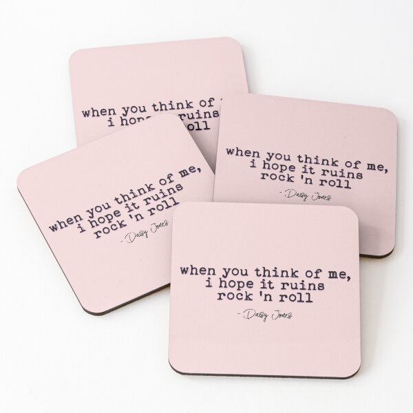 Item preview, Daisy Jones Quote designed and sold by baranskini.
