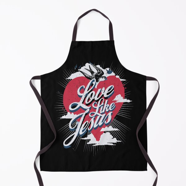 Item preview, Love Like Jesus Heart and Sparrow designed and sold by miyagifactory.