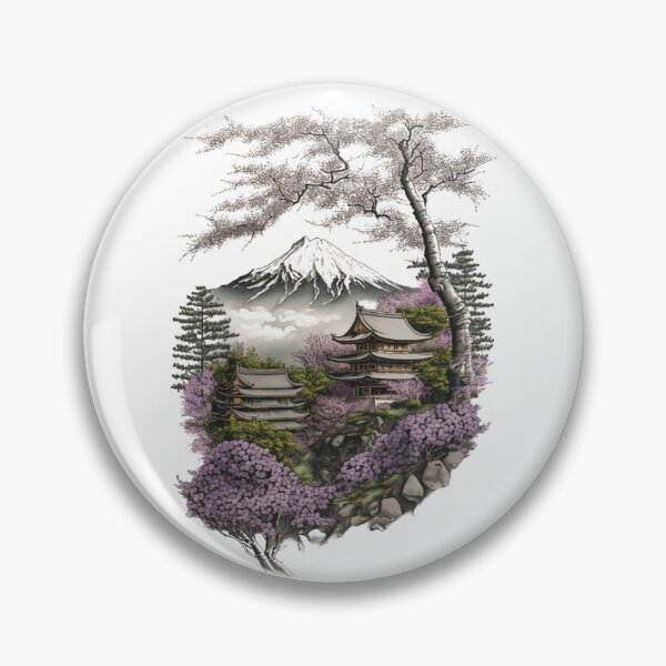 Item preview, Japanese Art Landscape designed and sold by letsgetinspired.
