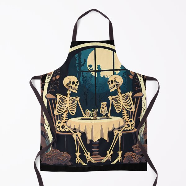 Item preview, Skeleton Macabre Dinner Dark Romantic Celebration Of Love designed and sold by Med ing.