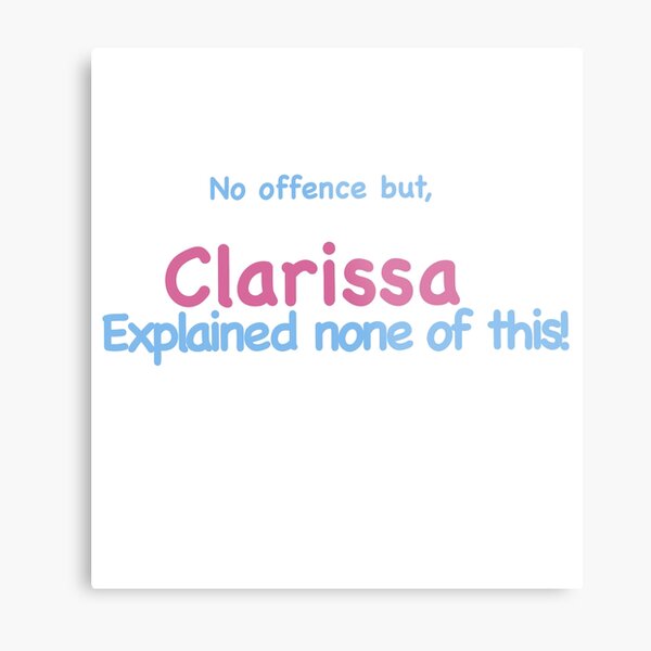 No offence but, Metal Print