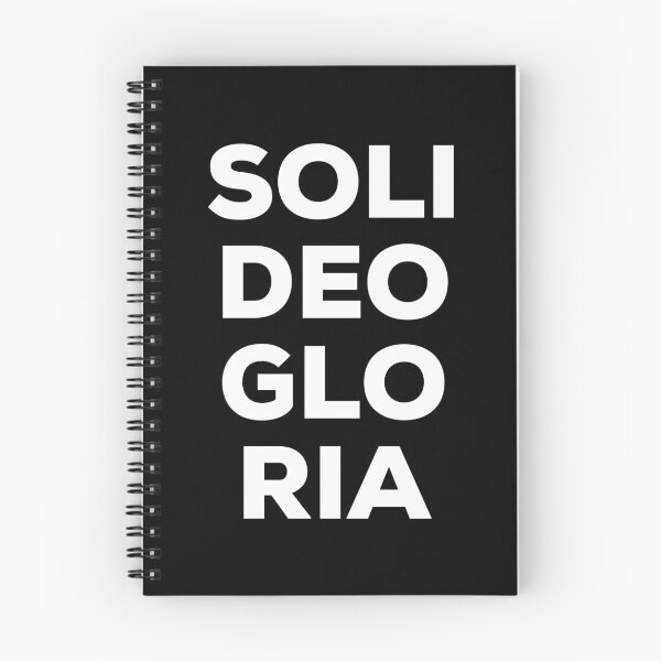 Item preview, Soli Deo Gloria Black Rectangle designed and sold by HalpinDesign.