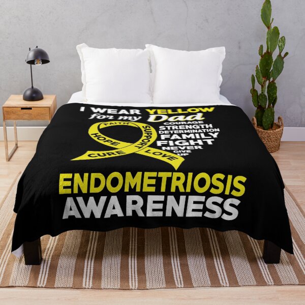 Item preview, I Wear Yellow for My Dad Endometriosis Awareness designed and sold by Adolfo114.