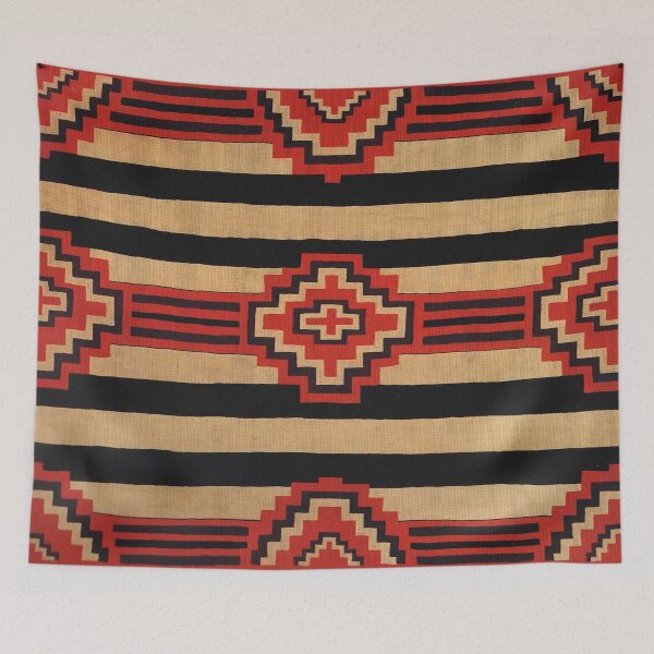 Item preview, Navajo Textile / Native American Weaving pattern 18 designed and sold by Southwest Home Decor.