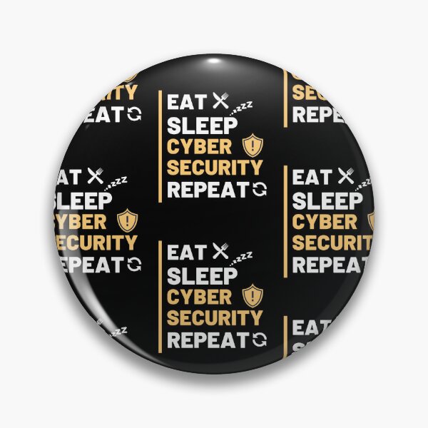 Item preview, Eat Sleep Cybersecurity Repeat , Funny Quote For Cyber Security designed and sold by Mehdi Art.