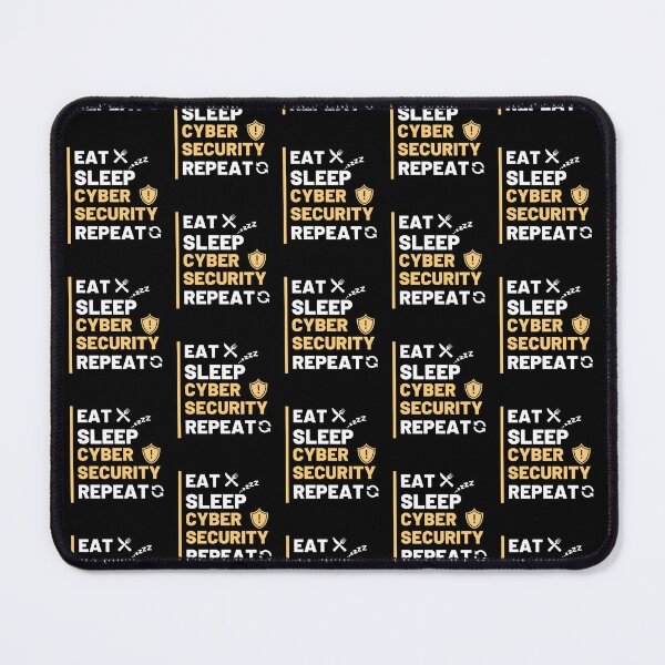 Item preview, Eat Sleep Cybersecurity Repeat , Funny Quote For Cyber Security designed and sold by Mehdi Art.