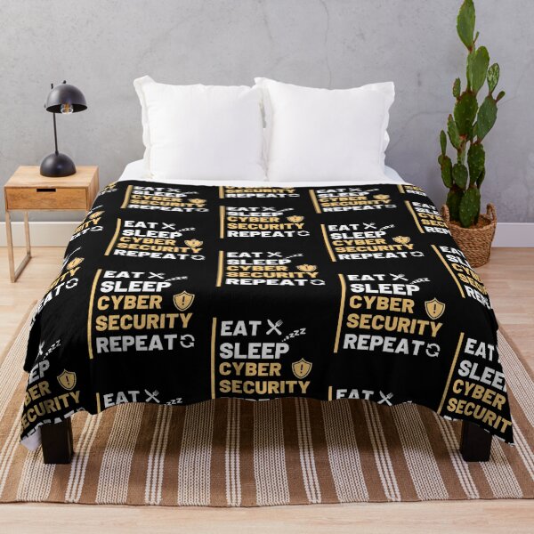 Item preview, Eat Sleep Cybersecurity Repeat , Funny Quote For Cyber Security designed and sold by Mehdi Art.