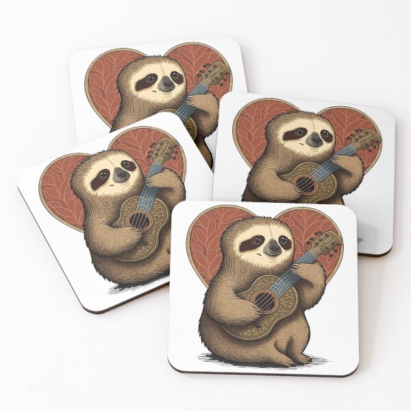 Item preview, heart sloth designed and sold by DigBat.