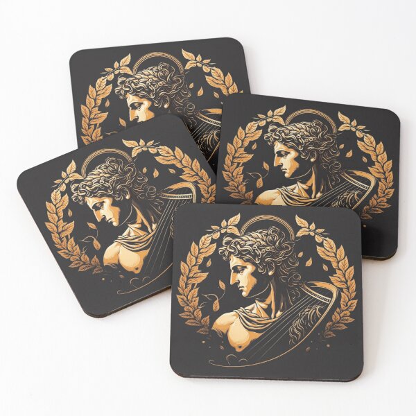 Item preview, Greek God Apollo with his lyre designed and sold by nzanzuh.