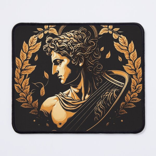 Item preview, Greek God Apollo with his lyre designed and sold by nzanzuh.