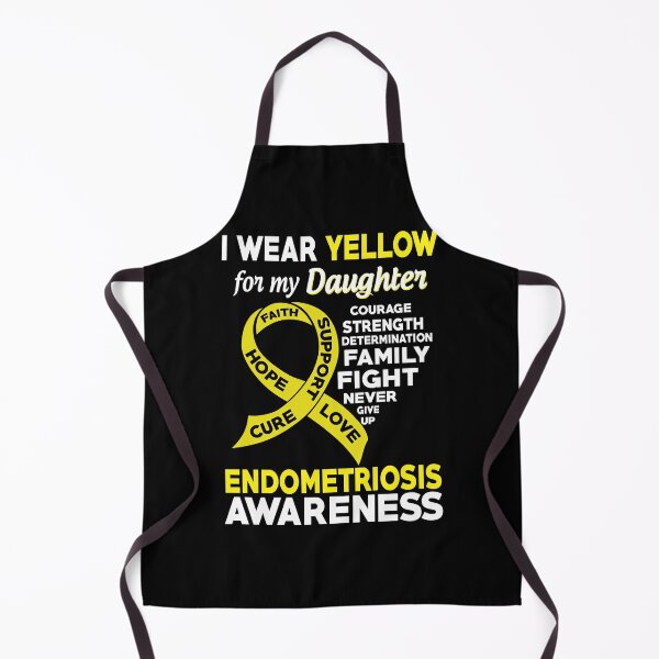 Item preview, I Wear Yellow for My Daughter Endometriosis Awareness designed and sold by Adolfo114.