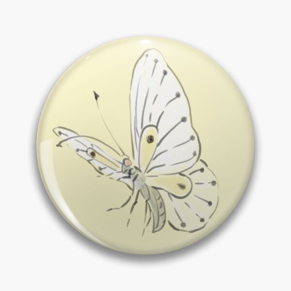 Artikelvorschau, White illusory butterfly watercolor illustration entworfen und verkauft von UnaWu533.