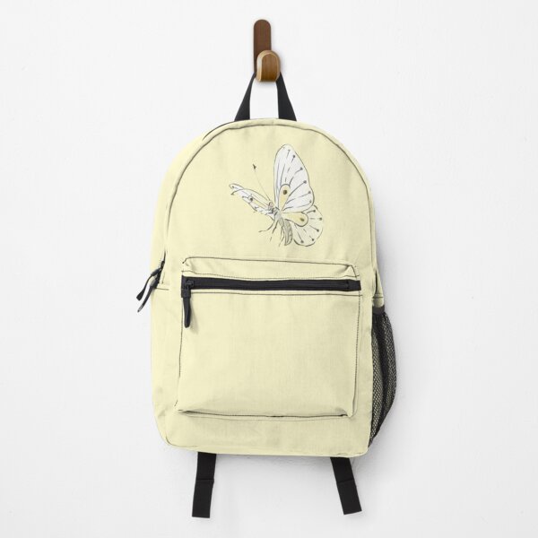 Item preview, White illusory butterfly watercolor illustration designed and sold by UnaWu533.