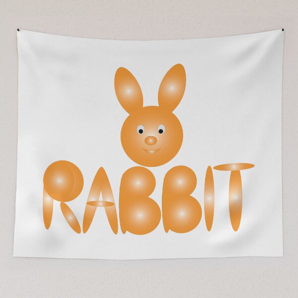 Item preview, ORANGE RABBIT  designed and sold by HasinthaRed.