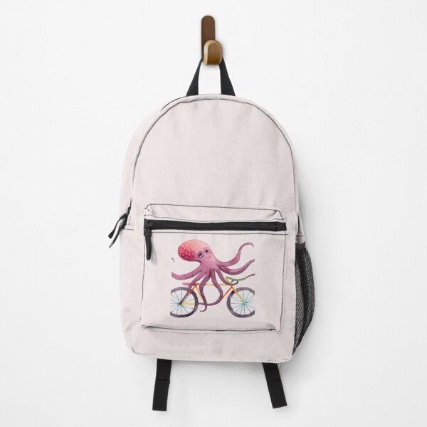 Item preview, Relaxed Octupuss Riding a Bicycle designed and sold by PapitosPlace.