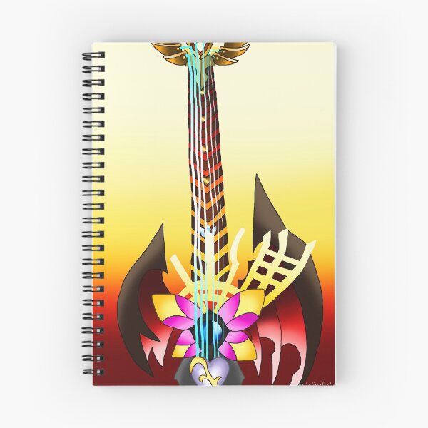 Item preview, Fusion Keyblade Guitar #64 - Ultima Weapon & End of Pain designed and sold by FieryWindWaker.