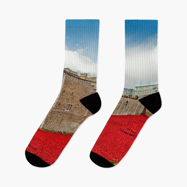 Item preview, Tower Of London Poppies Red Poppy designed and sold by AndyEvansPhotos.