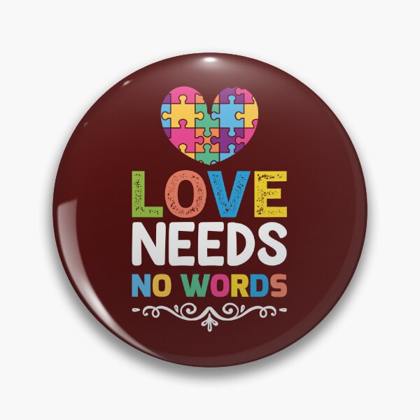 Item preview, love needs no words designed and sold by GoldenMovie.