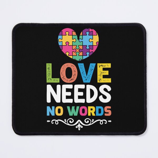Item preview, love needs no words designed and sold by GoldenMovie.