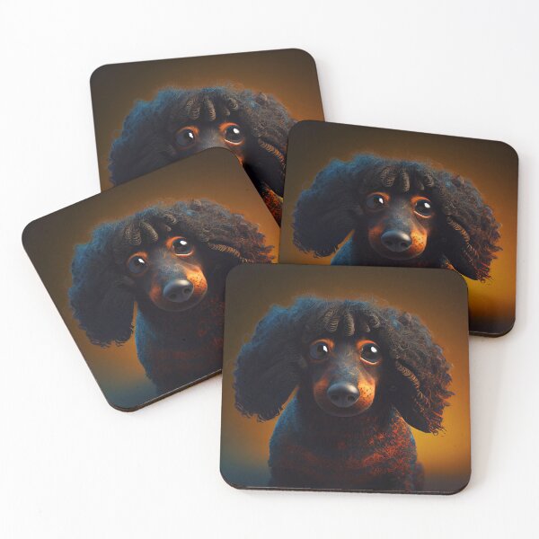 Item preview, Afro Dachshund Cute Dog 4 designed and sold by Artistic Pandas.