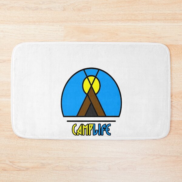 Item preview, Camp Life White Apparel Design 1 designed and sold by PastyDesigns.