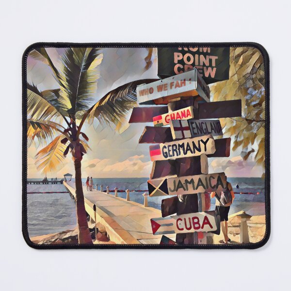 Item preview, Rum Point | Cayman Islands | Grand Cayman | Beach | Palm Tree designed and sold by Shon Dailey.