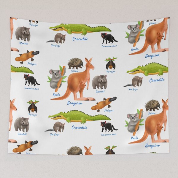 Item preview, Animals of australia | australian animals educational designed and sold by Deco-Design.