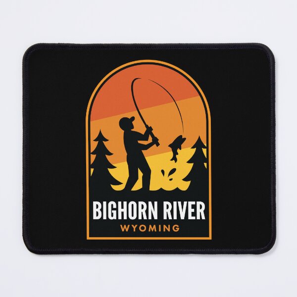 Item preview, Bighorn River Wyoming Fishing designed and sold by HalpinDesign.