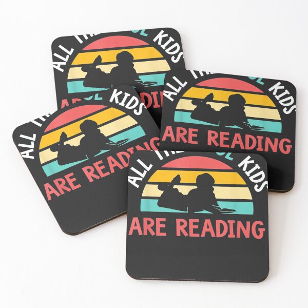 Item preview, All The Cool Kids Are Reading designed and sold by juny2020.
