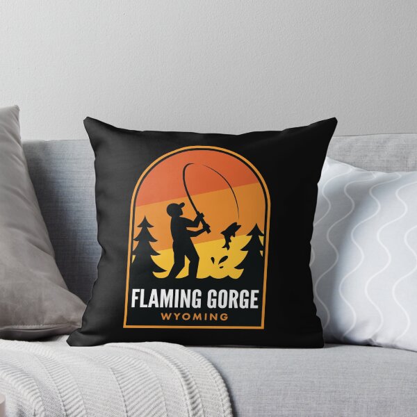 Item preview, Flaming Gorge Wyoming Fishing designed and sold by HalpinDesign.