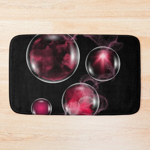 Item preview, Magenta filled bubbles  designed and sold by courtney petersen.