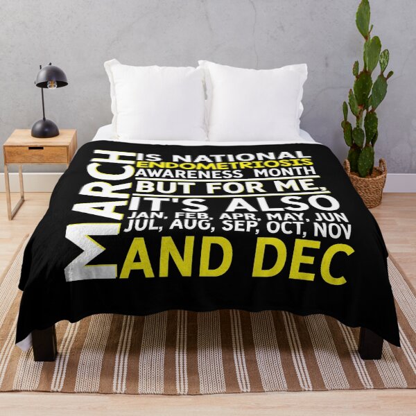 Item preview, March Is National Endometriosis Awareness Month designed and sold by Adolfo114.