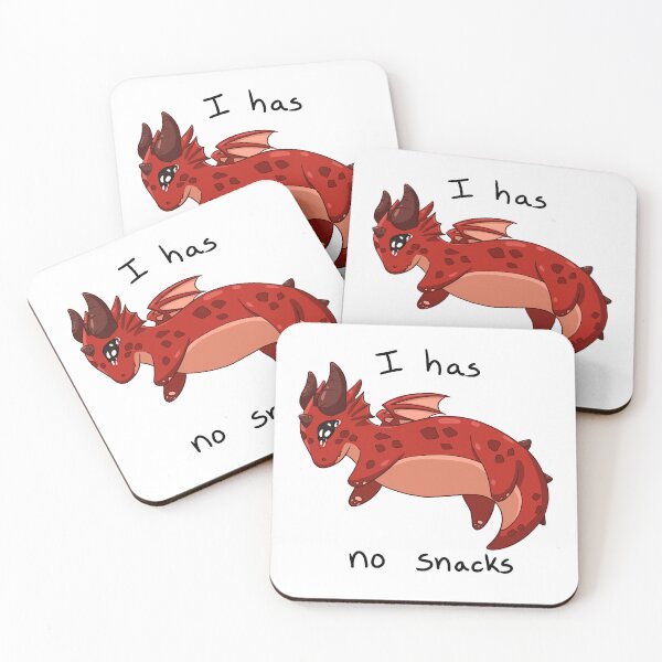 Item preview, No Snacks Sad Baby Dragon designed and sold by MagpieFeet.