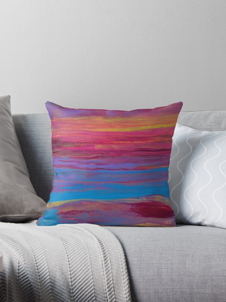 Thumbnail 1 of 4, Pillow, South Twin Lakes designed and sold by Kentestey.
