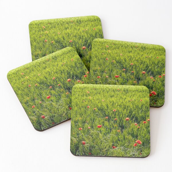 Item preview, Red Tulipan on Green Field designed and sold by Italynature.