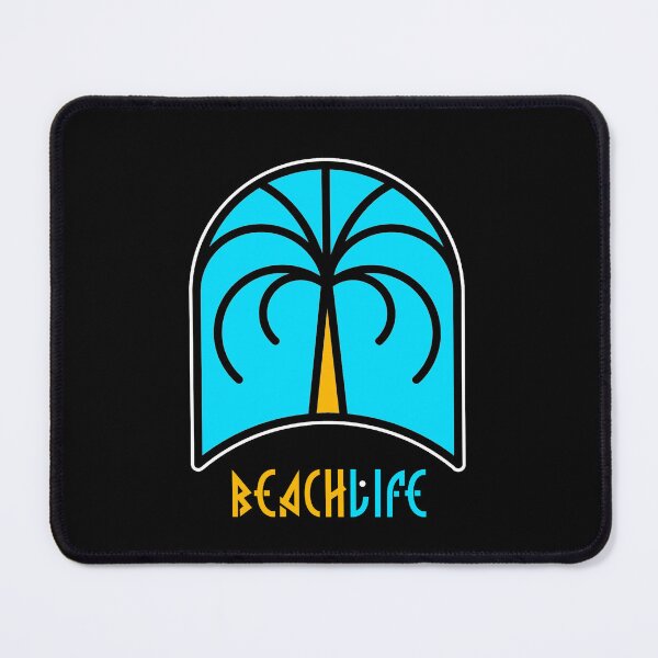 Item preview, Beach Life Black Apparel Design 1 designed and sold by PastyDesigns.