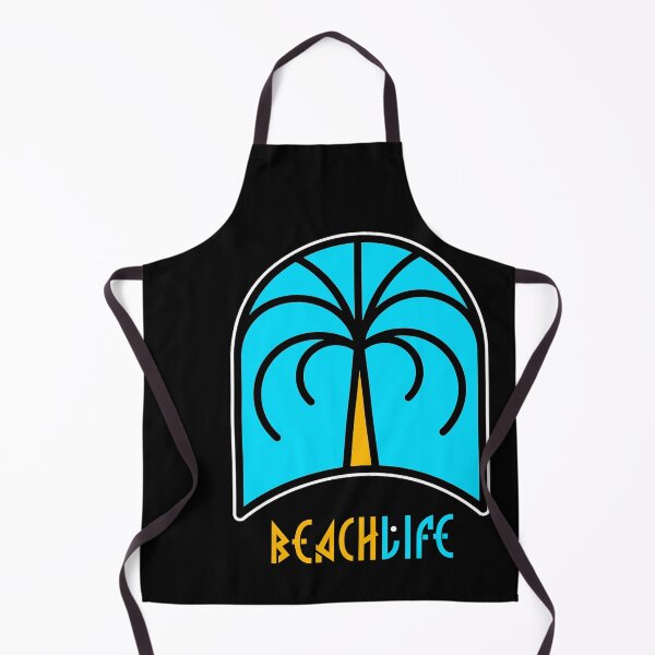 Item preview, Beach Life Black Apparel Design 1 designed and sold by PastyDesigns.