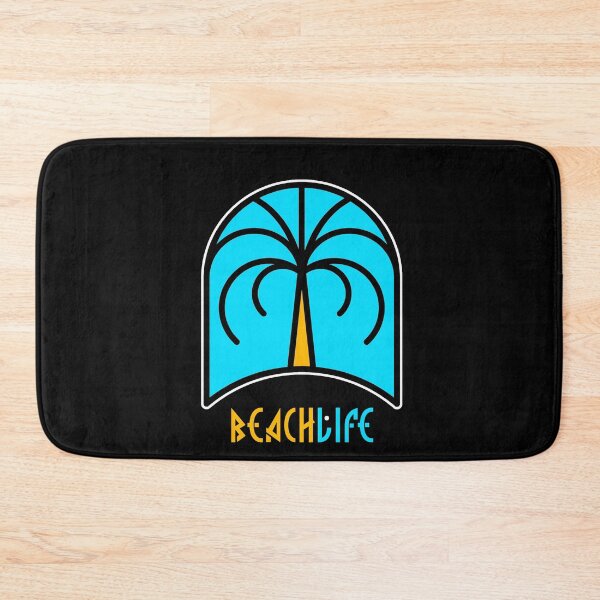 Item preview, Beach Life Black Apparel Design 1 designed and sold by PastyDesigns.