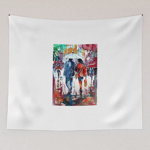 Item preview, Walking in the rain designed and sold by kovacsannabrigi.