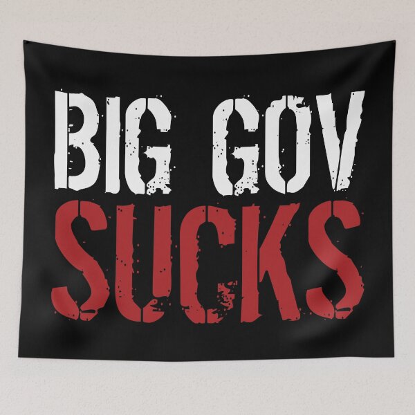 Item preview, Big gov sucks. Funny political saying. designed and sold by SweetLog.