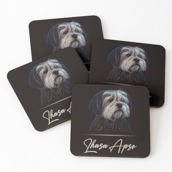 Item preview, Lhasa Apso Portrait designed and sold by Best-Breeds.