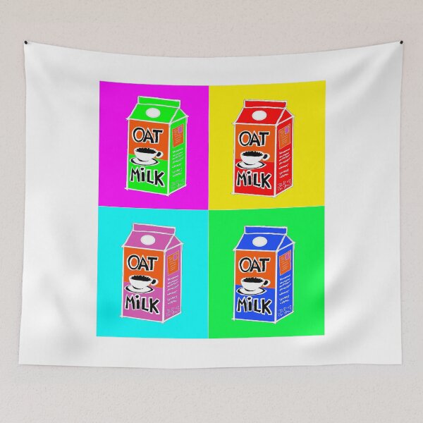 Item preview, pop art oat milk art designed and sold by LoEndT-Shirts.