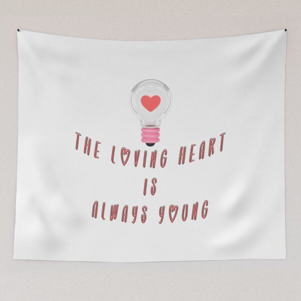 Item preview, The loving heart is always young designed and sold by NSH Web.