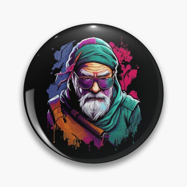 Item preview, Grandpa ninja designed and sold by Diamaber.