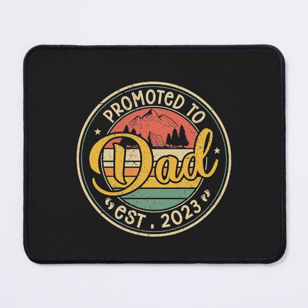 Item preview, Promoted To Dad Est 2023 designed and sold by bonbin25.
