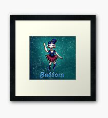 Sister Location: Ballora Framed Print