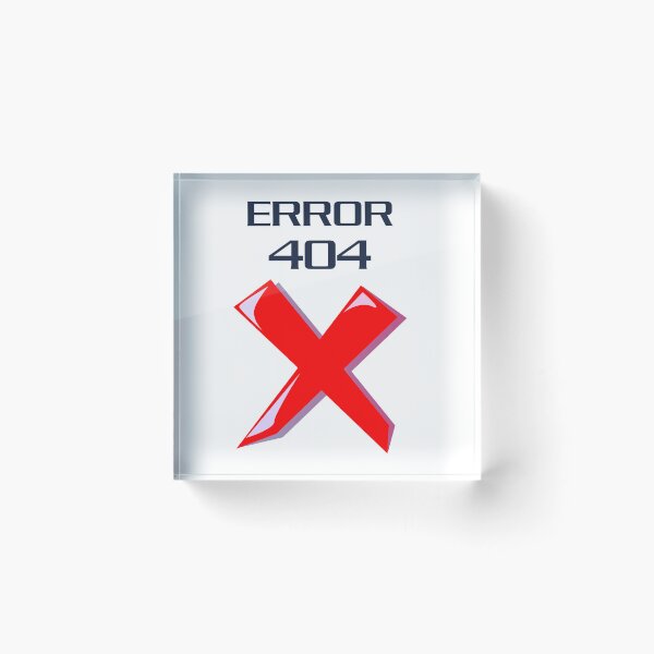 Item preview, ERROR SIGN  designed and sold by Art-RAY.