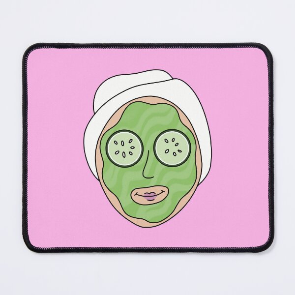 Item preview, Spa Day Cucumber Mask designed and sold by murialbezanson.